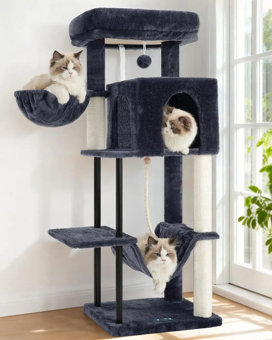 43.3 Inch Cat Tree Tower for Indoor Cats