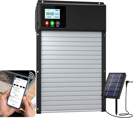 Wi Fi remote control automatic chicken coop door opener