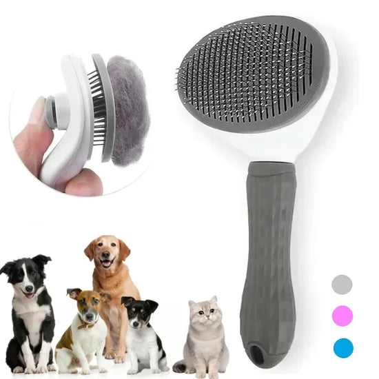 Pet Dog Brush, Cat Comb, Self Cleaning Pet Hair Remover