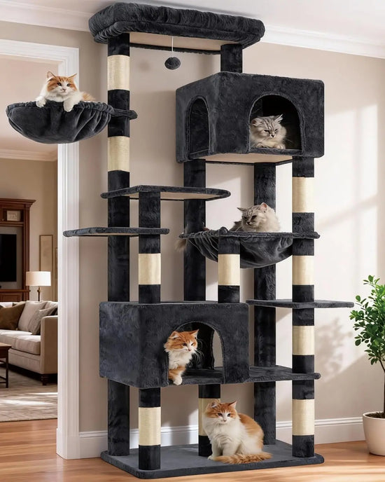 76-Inch Tall Heavy Duty Cat Tower