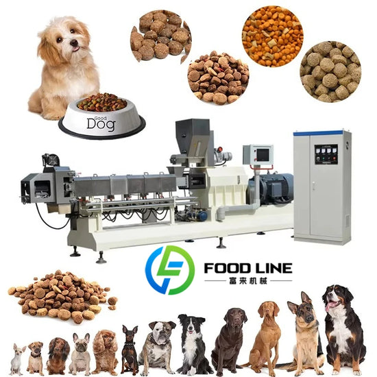 Full Production Line Animal Feed Extruder