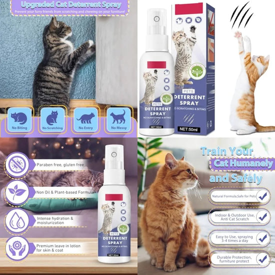 Natural Anti Scratch Cat Spray