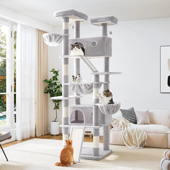 Multi-Level Cat Tree with Hammock