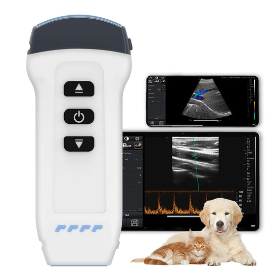Wireless Color Doppler Veterinary Ultrasound Scanner