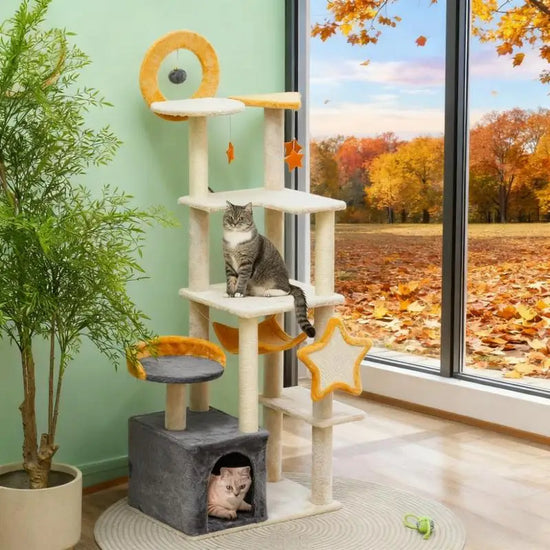 Moon & Star Cat Tree Tower