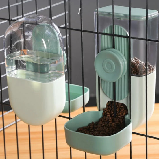 27oz Automatic Pet Bowl Cage Hanging Feeder