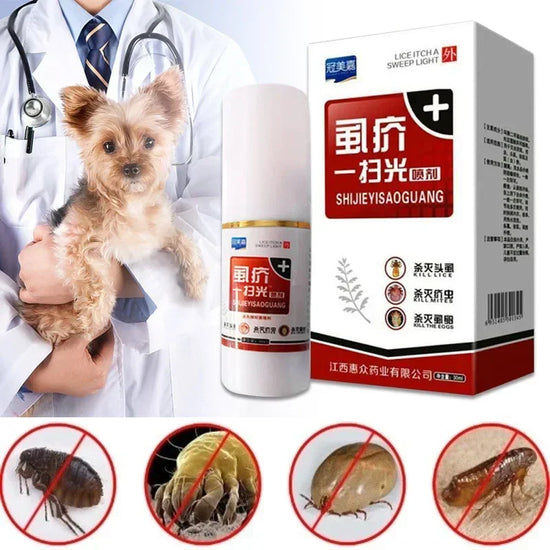 Pet Dog/ Puppy/ Cat Insecticide Spray